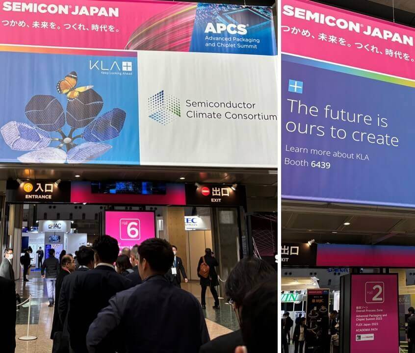 KLA's presence was on display at multiple locations during SEMICON Japan. 