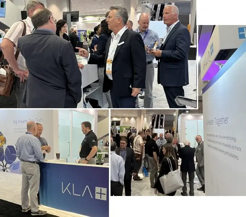 KLA"s booth at SEMICON West 2024.